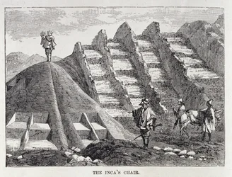 O Presidente do Inca, de "Incidentes de Viagem e Exploração na Terra dos Incas" por E. George Squier, pub. em 1878